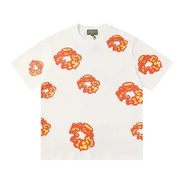 Balenciaga Floral-Print Shorts 3D Flower Appliqué — ZJ-09
