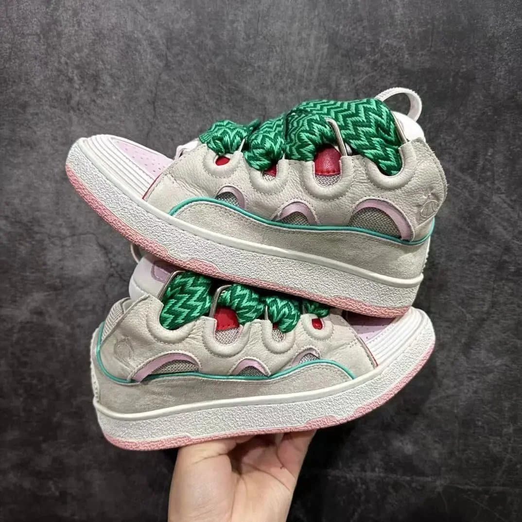 Balenciaga Speed Trainer Green Chevron