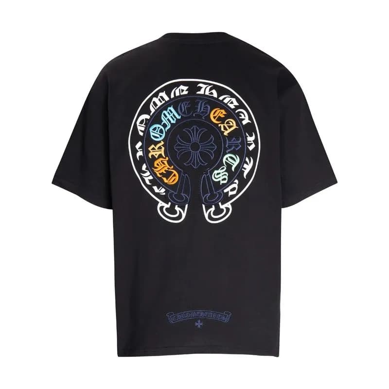 Chrome Hearts T-Shirt Multi-Color Cross Logo