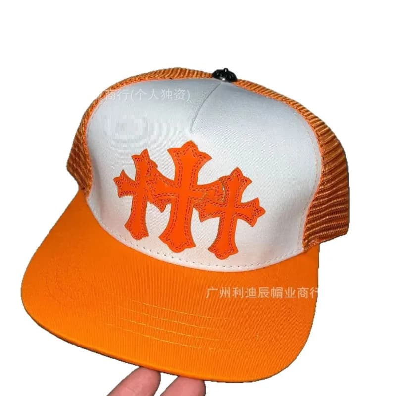 Chrome Hearts Trucker Hat Triple Cross