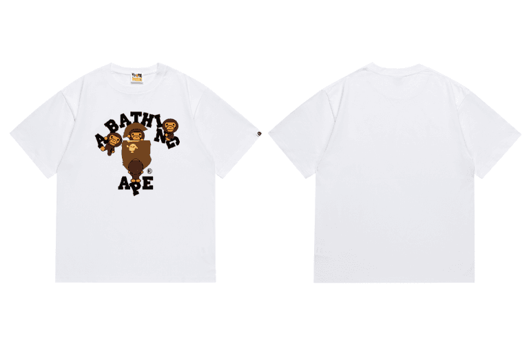 BAPE A Bathing Ape Tee Camouflage Logo — 33