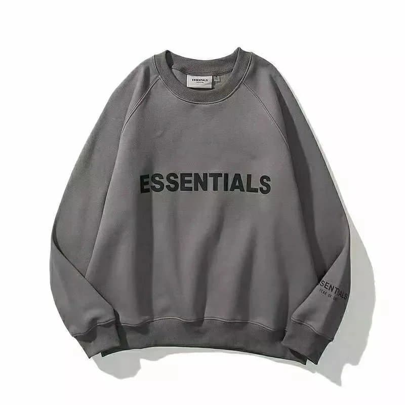 Fear of God Essentials Logo Hoodie Essentials — 010