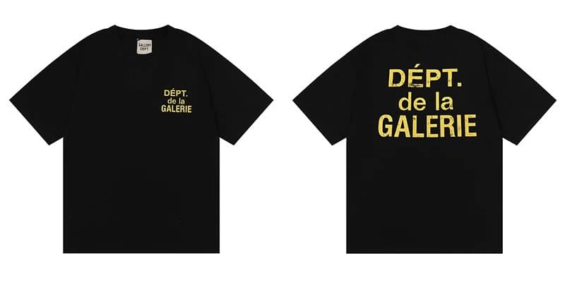 Gallery Dept. Paint Splatter Tee Miami Gradient Print — dela黑黄字 6010