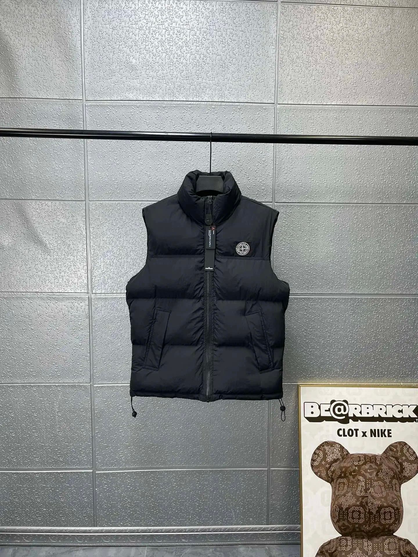 Stone Island Puffer Vest Compass Logo