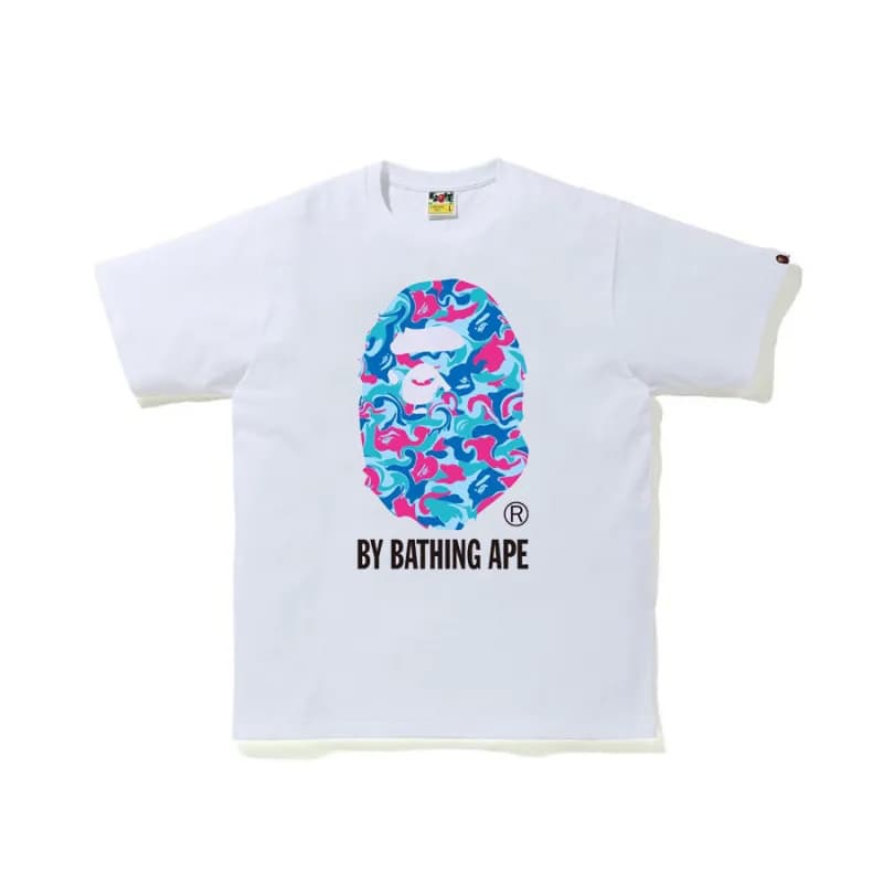 BAPE Ape Head Tee Camo Ape Head — 715白色