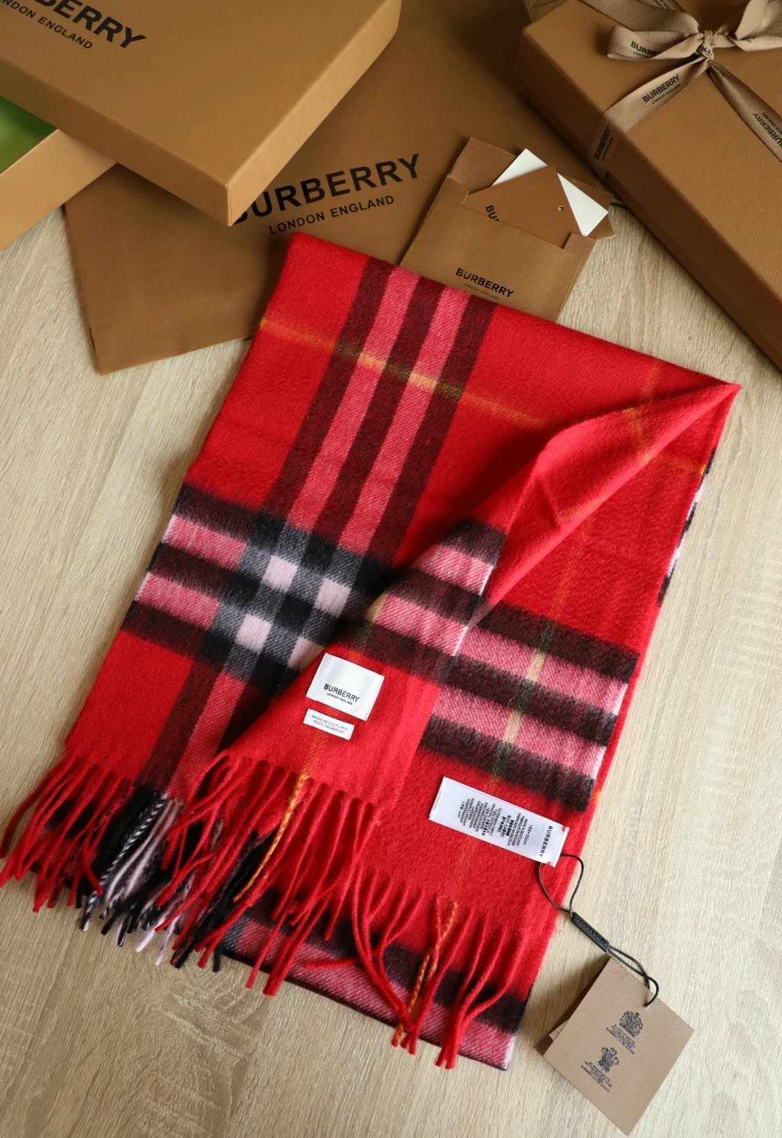 Burberry Classic Check Scarf Vintage Check