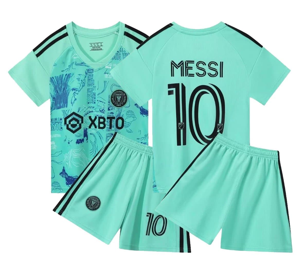 MLB Inter Miami CF Youth Kit Messi #10