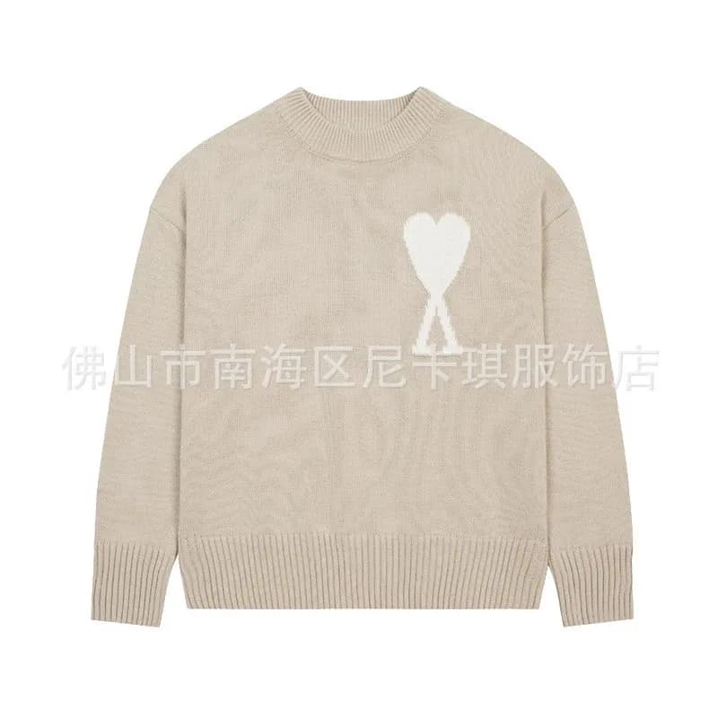 Amiri Knit Sweater Heart Logo