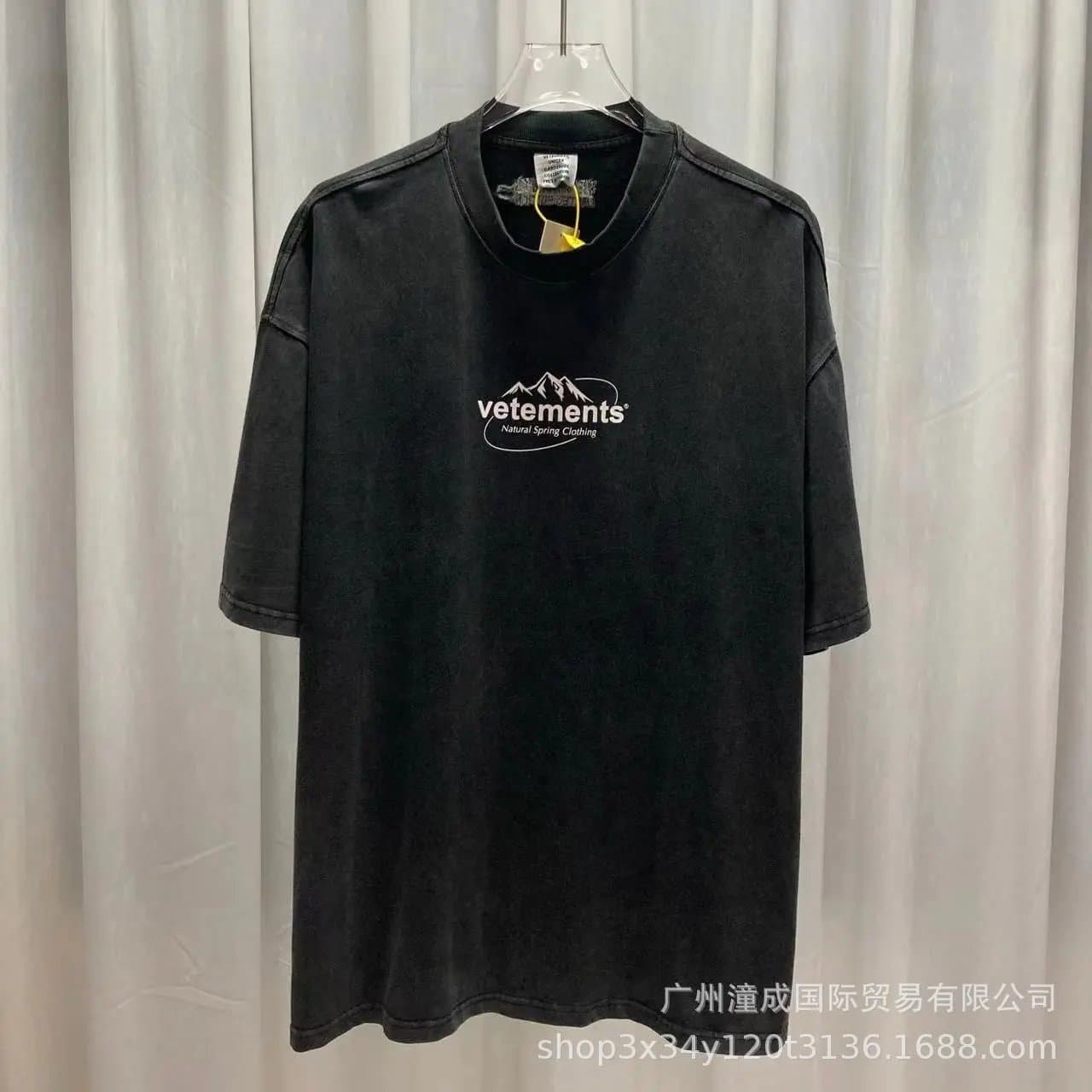 Vetements Logo Tee Web Address Print — VT062