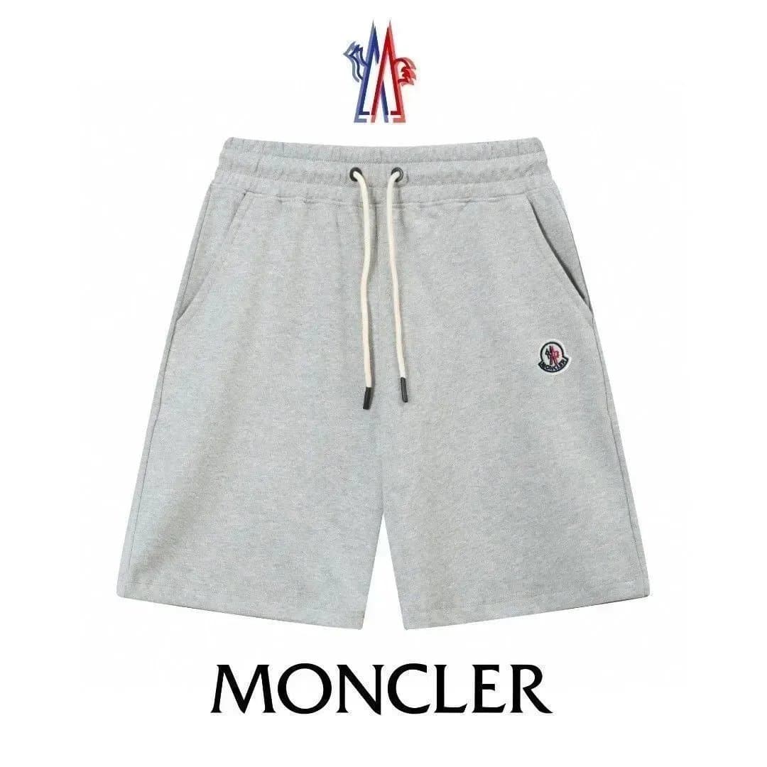 Moncler Logo-Print Shorts Side Logo — TH0201150350