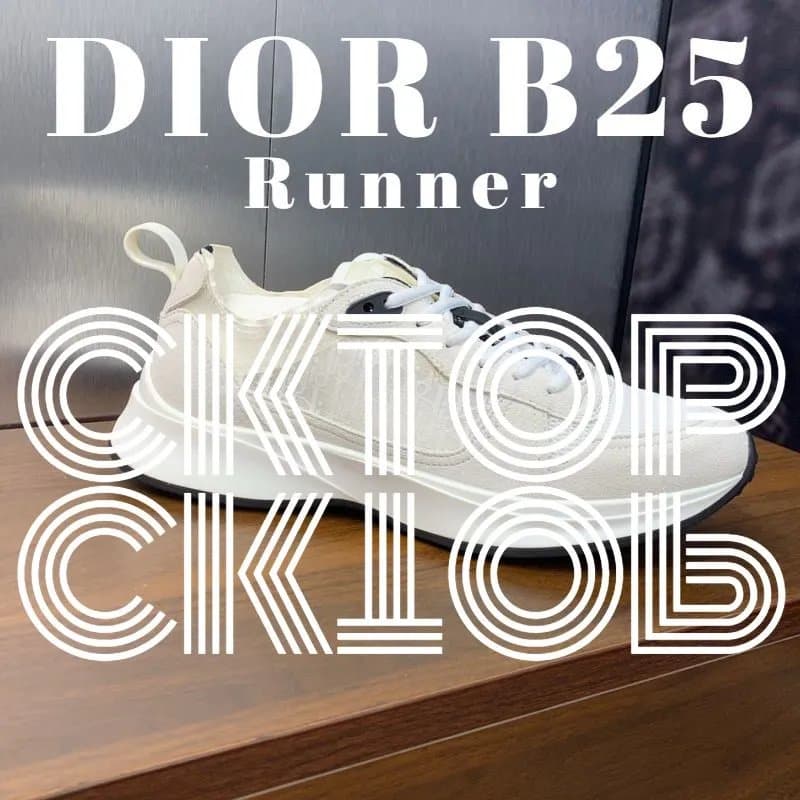 Dior B25 Runner Off-White
