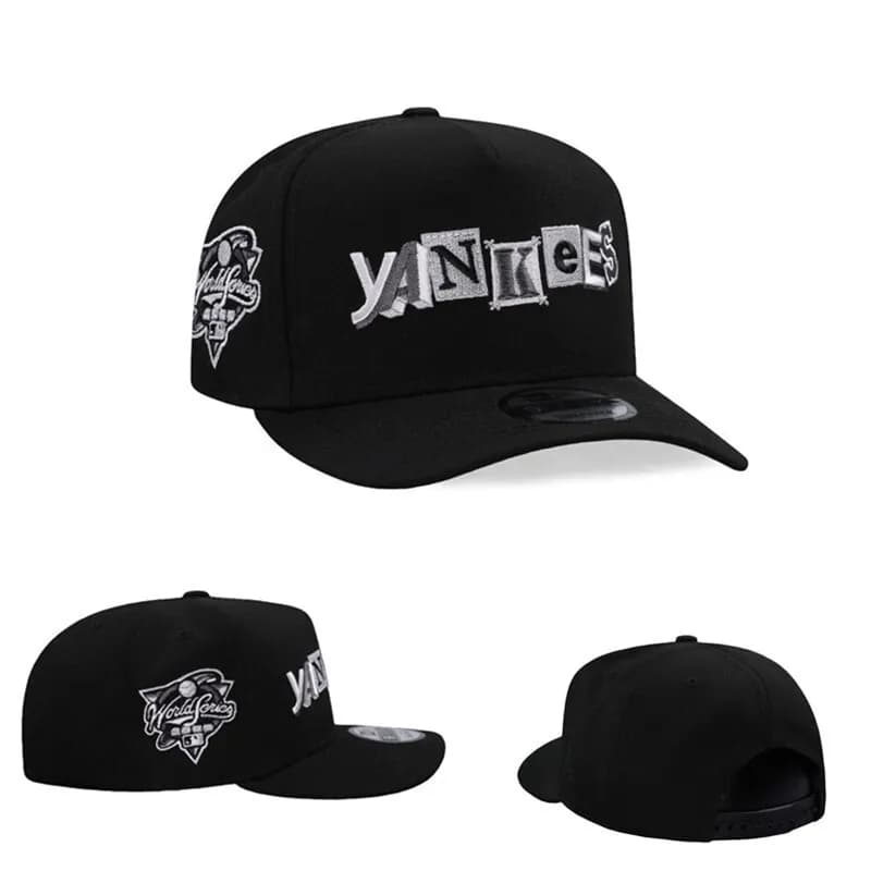 New Era × MLB Snapback Cap Yankees World Series Patch