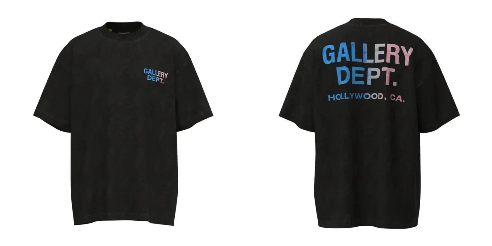 T-Shirt Gallery Dept. Logo Print
