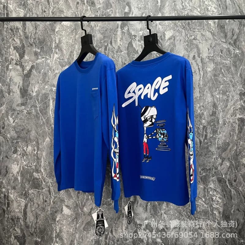Chrome Hearts Long Sleeve Tee Build Graphic — 9014