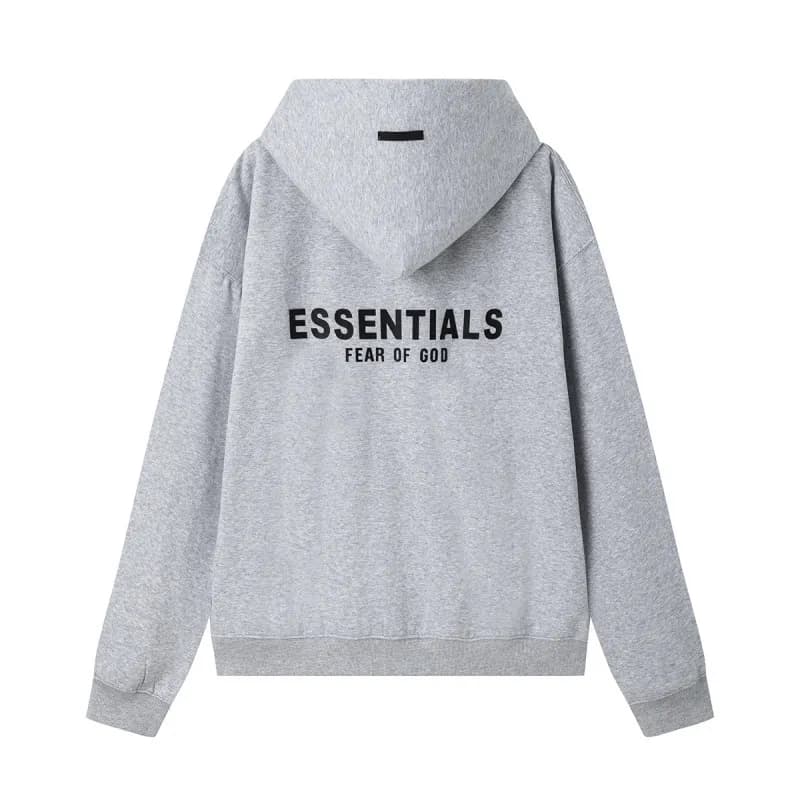 Fear of God Essentials Essentials Set 2026 Arch Logo — 压胶字母卫衣灰色