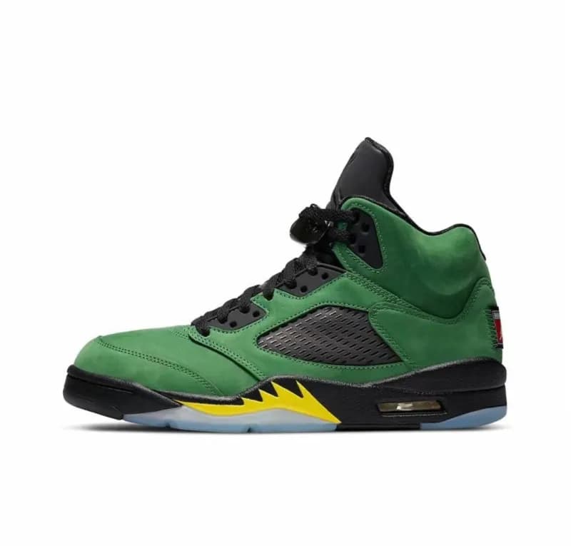 Air Jordan 5 Top 3 — AJ5-俄勒冈黑绿