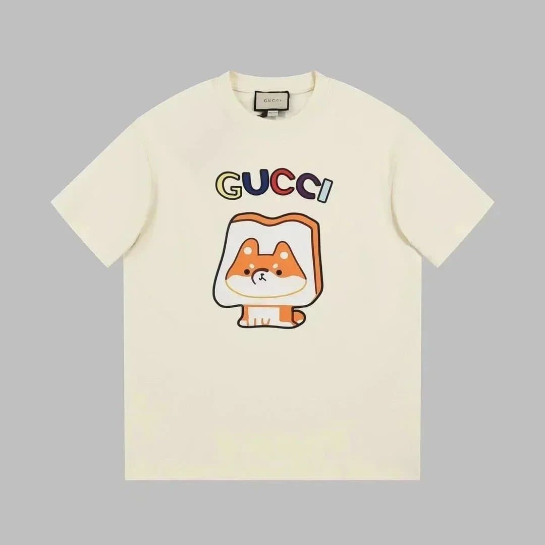 Off-White Graphic Tee Old Dope Print — 黄色面包狗002