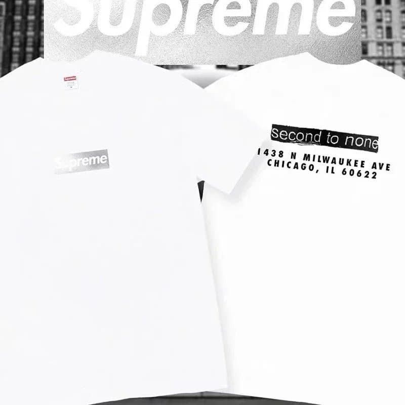 Supreme Box Logo Tee Script Logo — 26