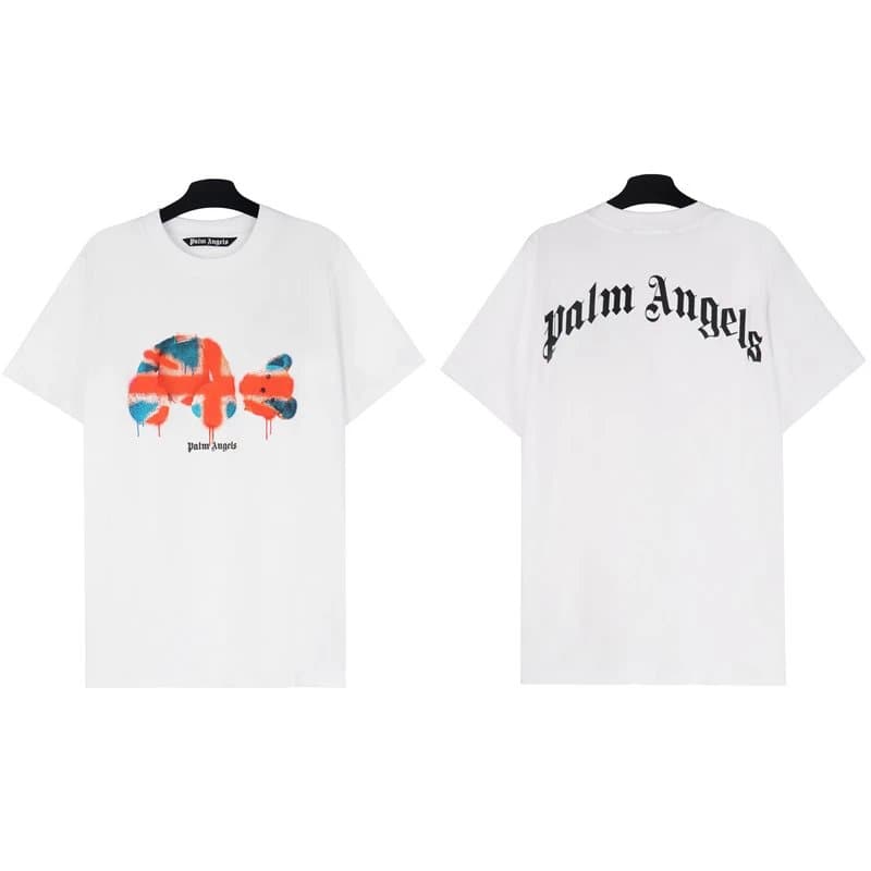 Palm Angels Palm Tree Tee Gradient Palm Print — 3