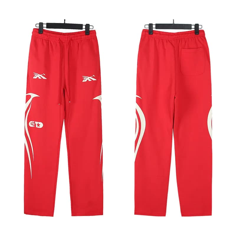 Hellstar Long Sleeve Tee Powered By The Star — 739 red