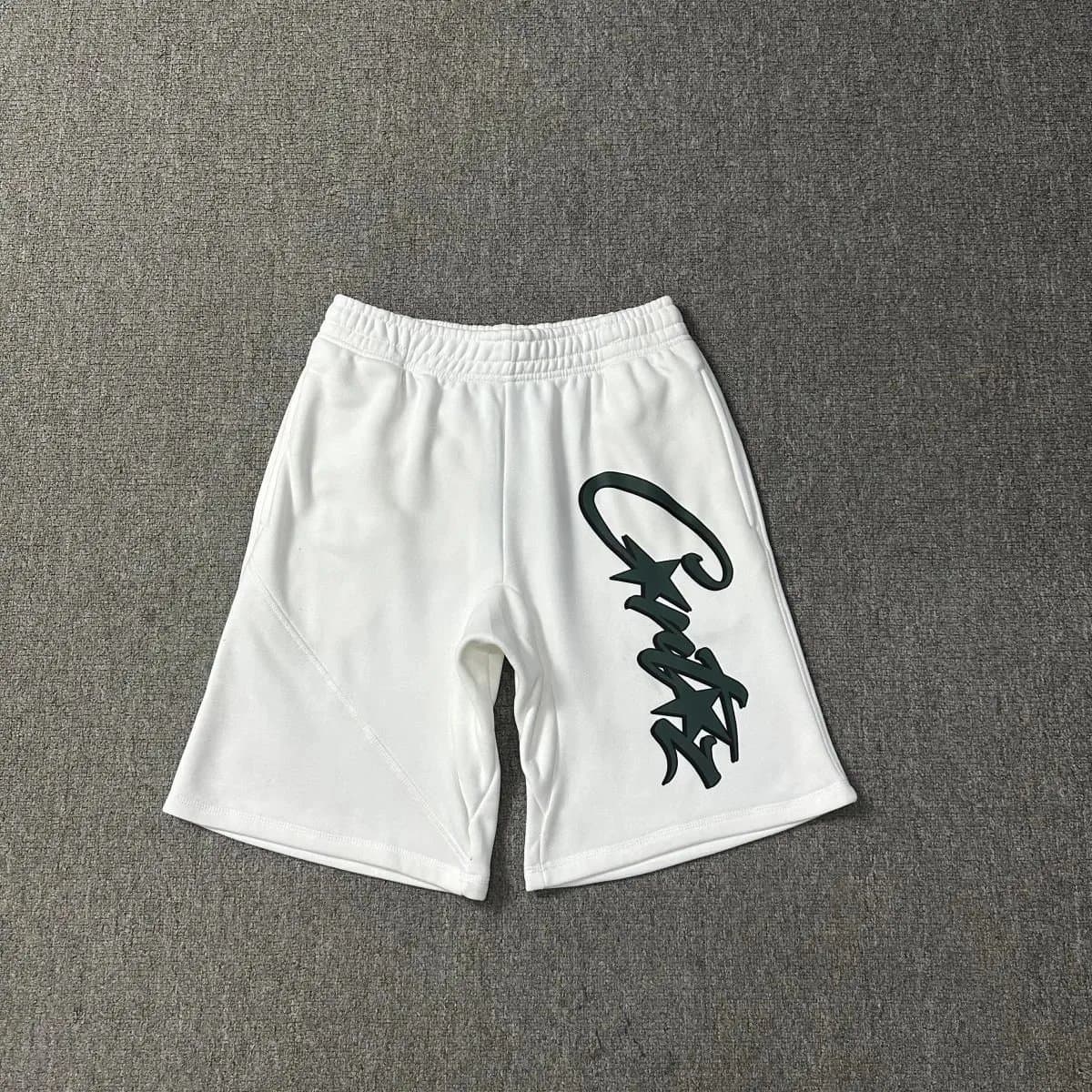 Fear of God Essentials Logo Shorts Heather Grey — 14