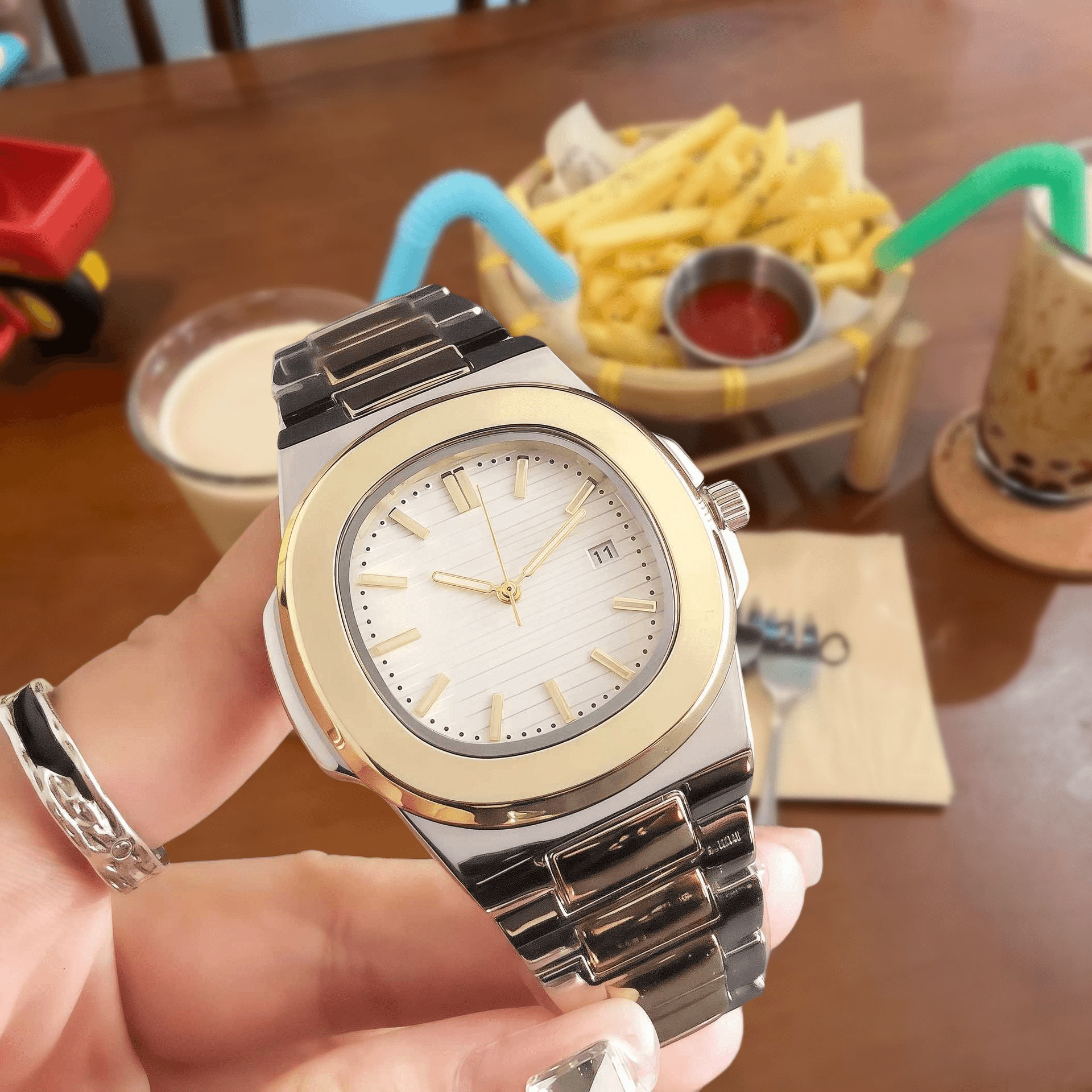 Patek Philippe Nautilus Two-Tone