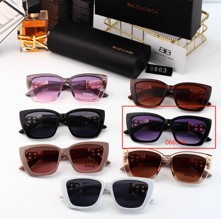 Balenciaga Square Sunglasses 0663-4