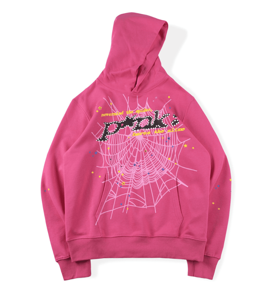Sp5der Hoodie Spider Web Graphic