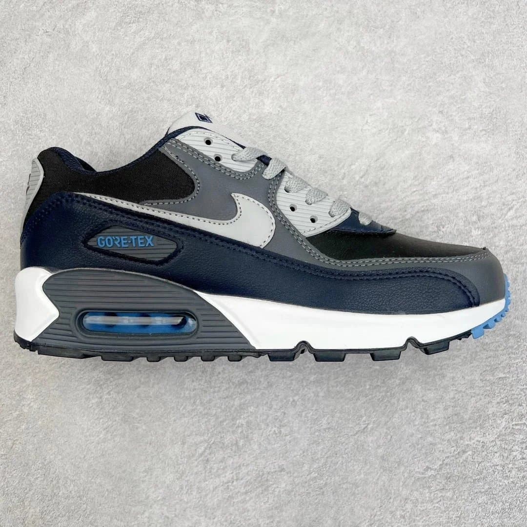 Nike Air Max 90 Light Bone/Deep Navy — NK Max90黑灰蓝 DJ9779-004