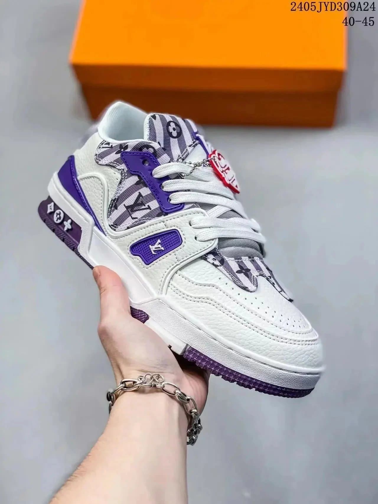 Louis Vuitton LV Trainer Monogram Stripe