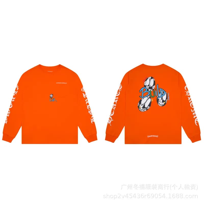 Chrome Hearts Long Sleeve Tee Build Graphic