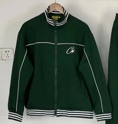 Corteiz Track Jacket White Stripe