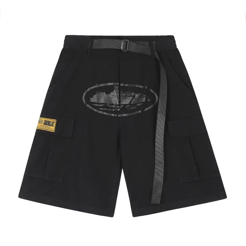 Corteiz Cargo Shorts Oval Logo