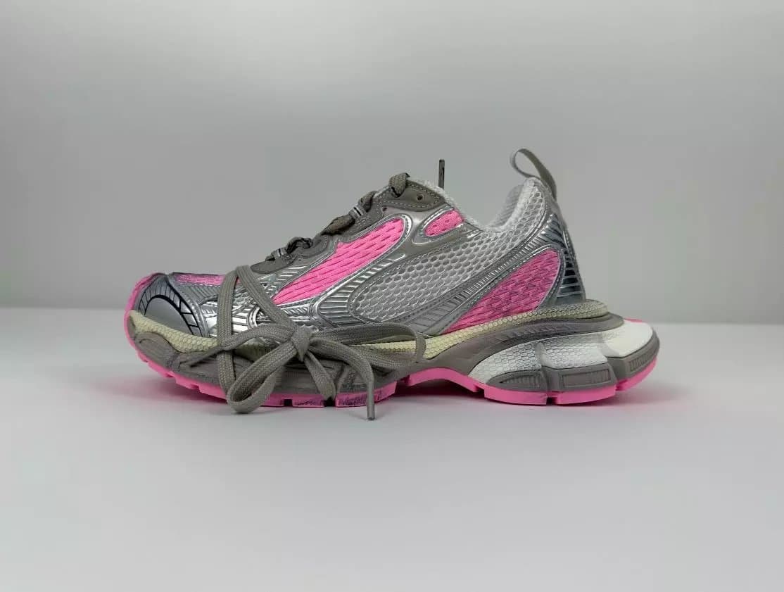 Balenciaga Speed Trainer Silver Volt Blue — VG版 · 010-15白灰粉35-46