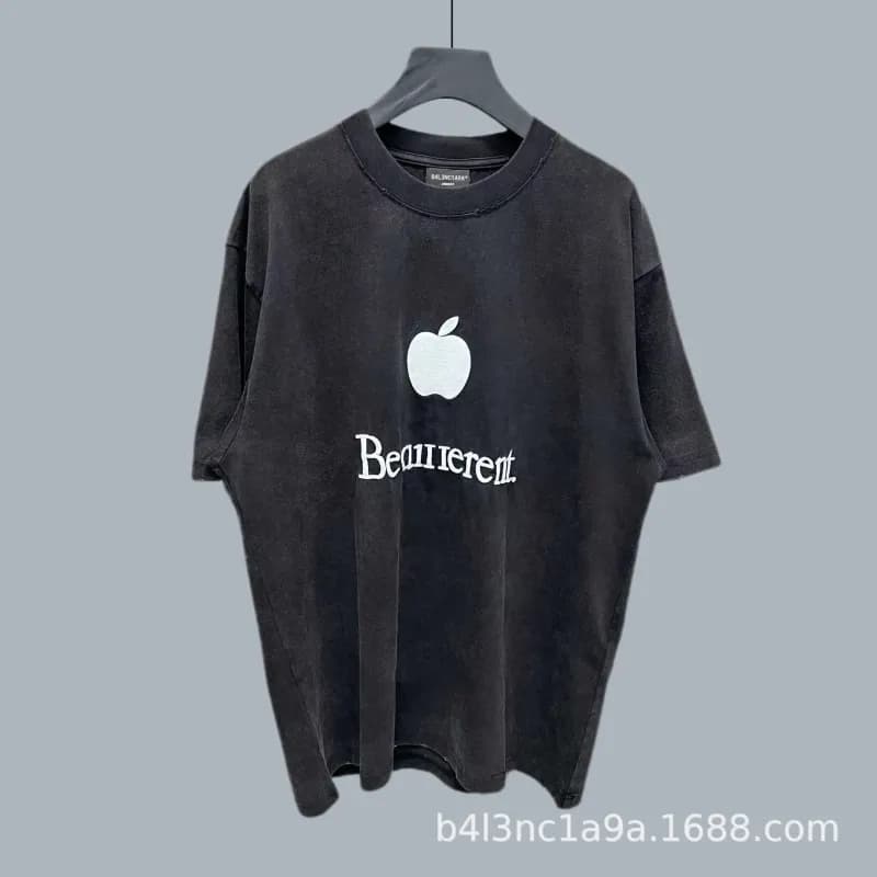 Balenciaga T-Shirt Apple Logo