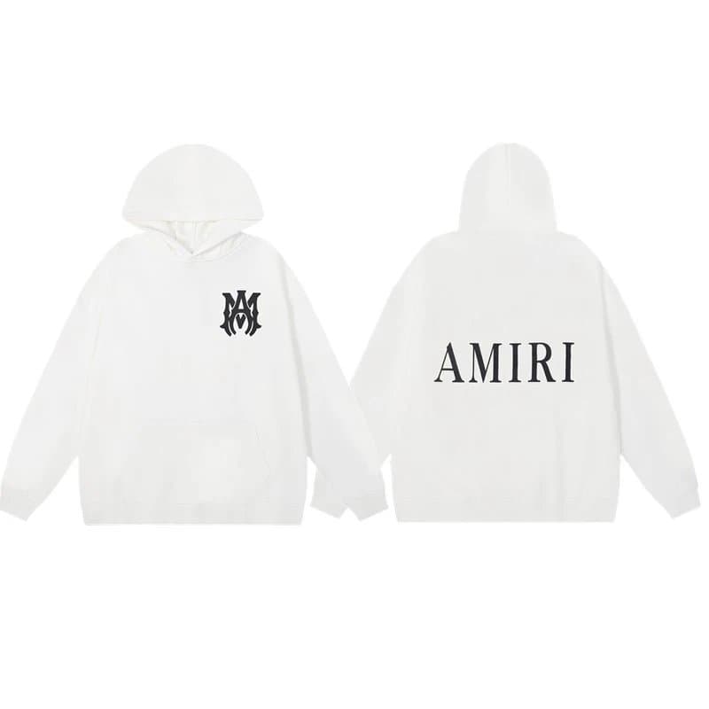 Amiri Hoodie Flame Logo — 856 白色