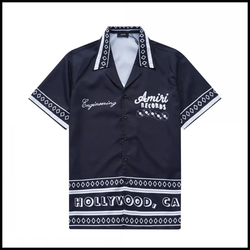 Camp Collar Shirt Amiri Records