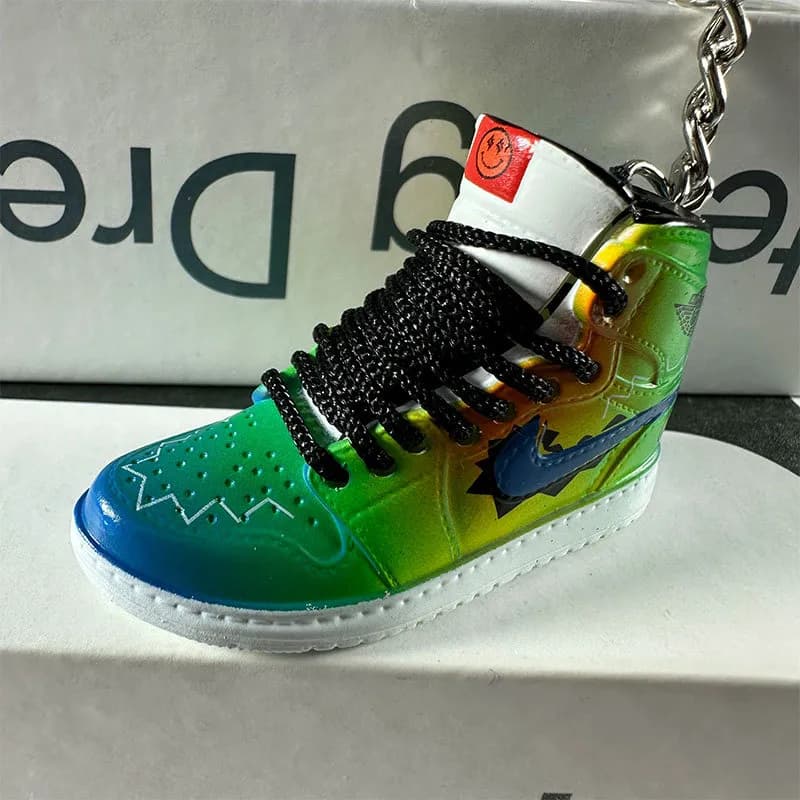 Travis Scott Air Jordan 1 High Cactus Jack Mini Keychain