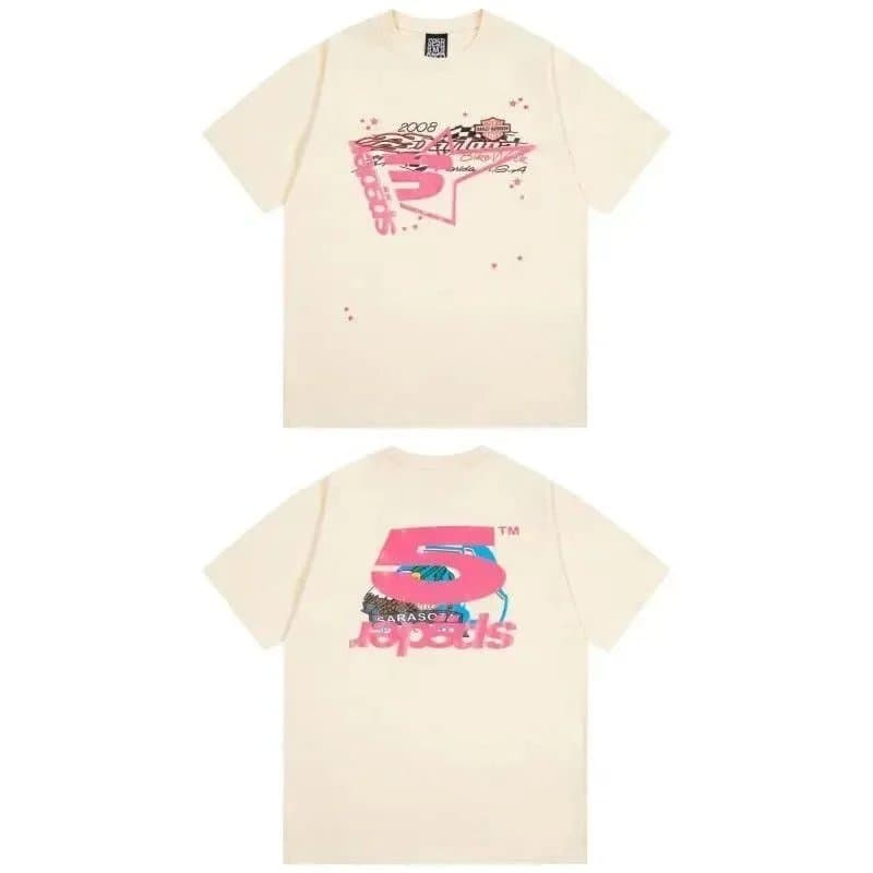 Sp5der Graphic Tee Spider Web Logo — 40