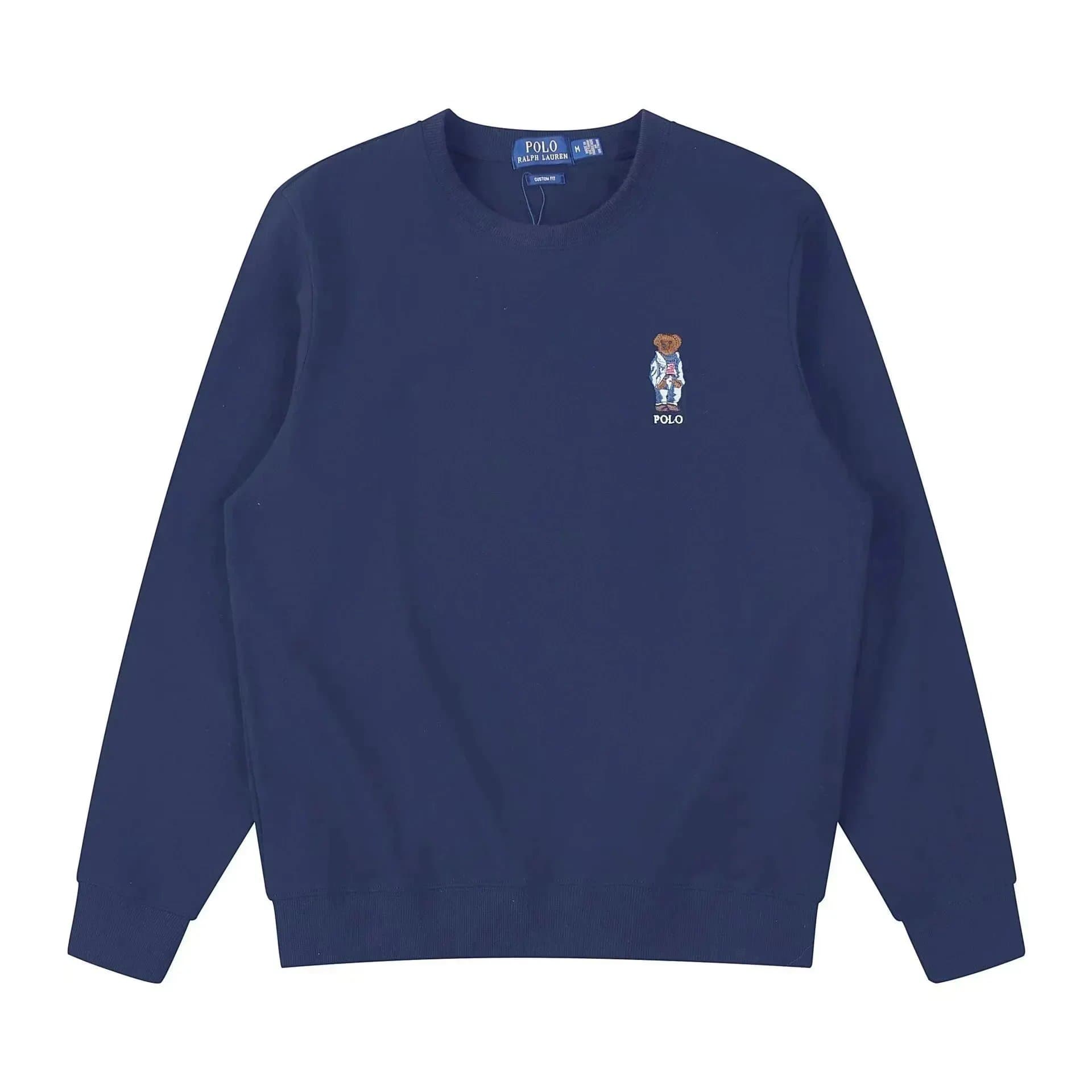 Polo Ralph Lauren Half-Zip Sweatshirt Heather Grey — ALBB-017