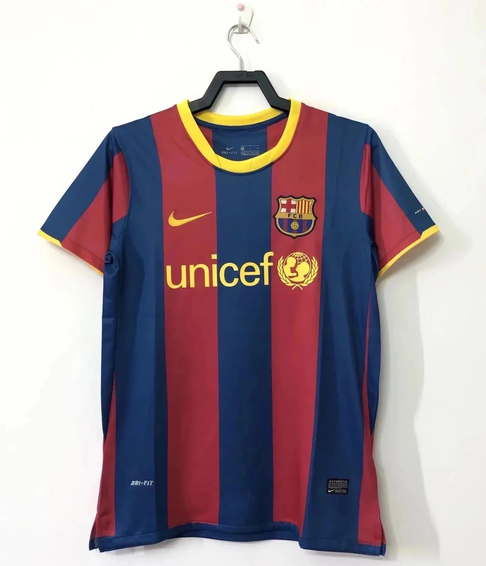 Nike FC Barcelona Home Jersey UNICEF Sponsor