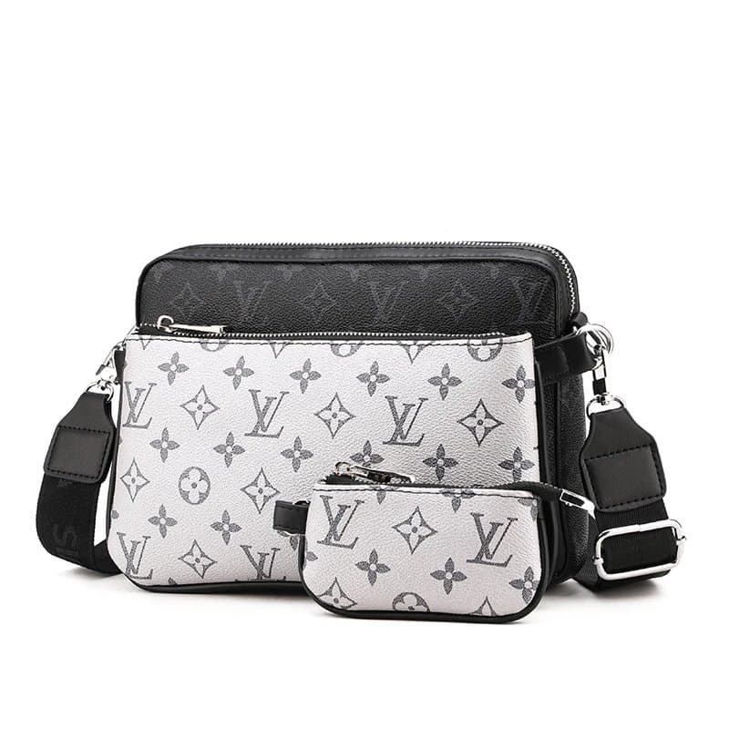 Louis Vuitton Multi Pochette Accessories Monogram Eclipse