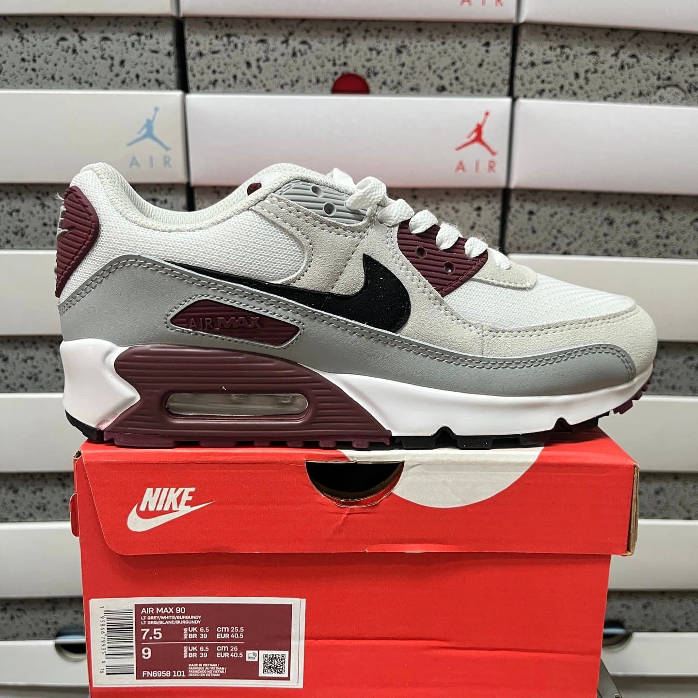 Nike Air Max 90 Black/Orange — FZ6958  101