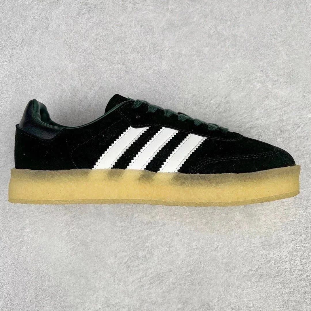 Adidas Gazelle Kith Classics — HL版本 · HL AD桑巴 KITH联名黑色 ID7299