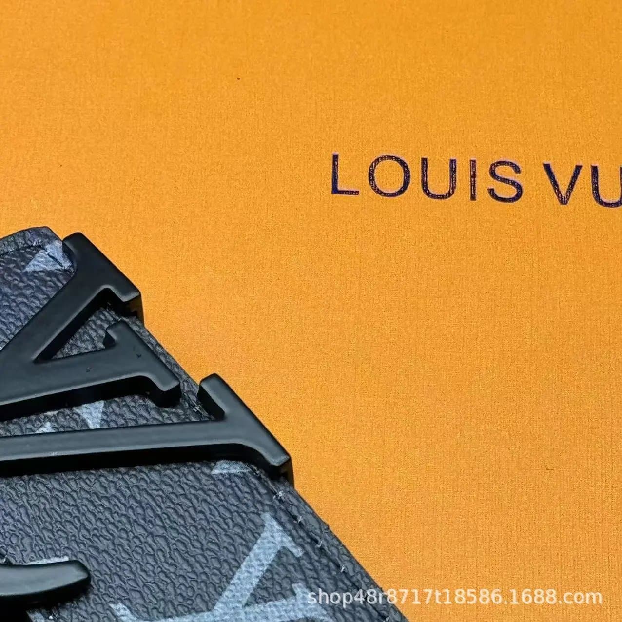 Louis Vuitton LV Belt Monogram Eclipse