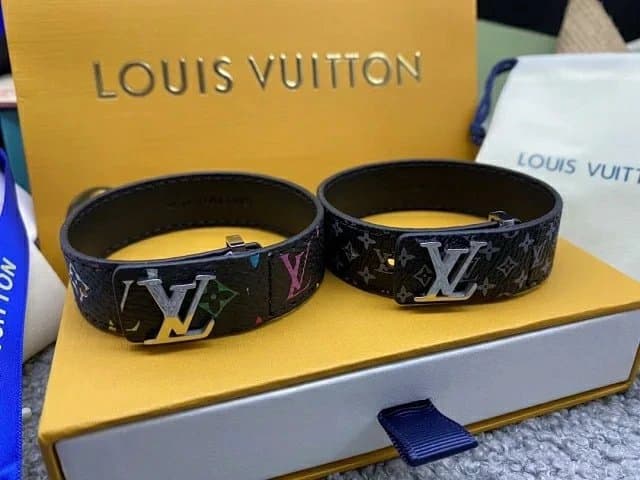 Louis Vuitton LV Monogram Belt Multicolor