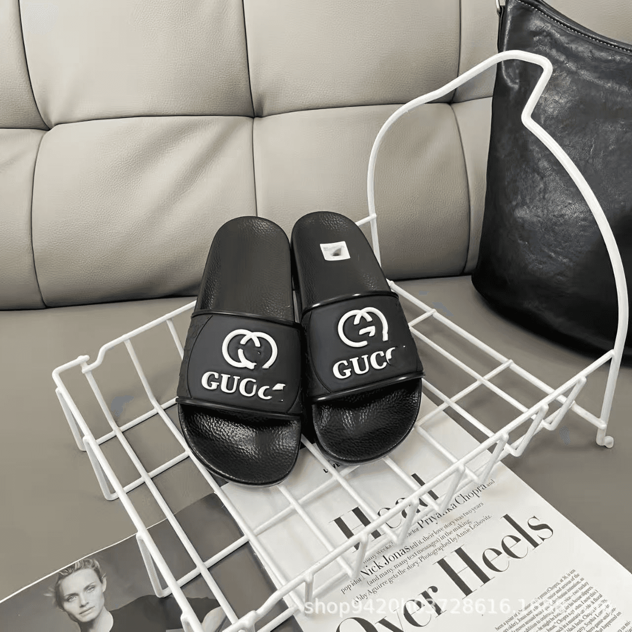 Gucci Slide Sandal GG Logo