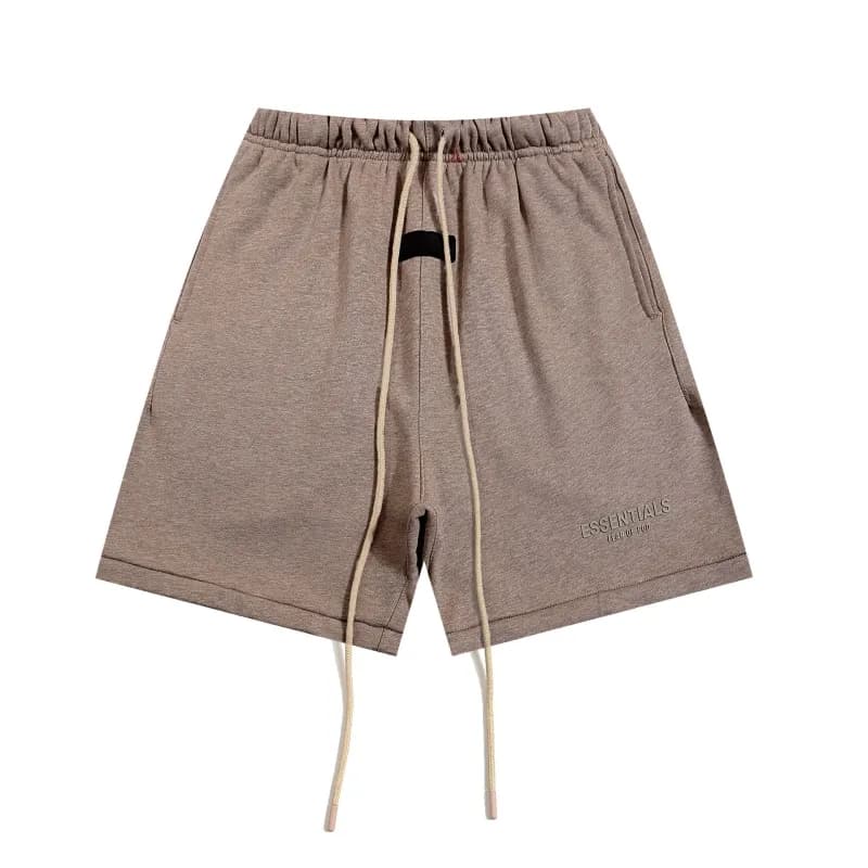 Fear of God Essentials Shorts Split Hem — K233咖啡色