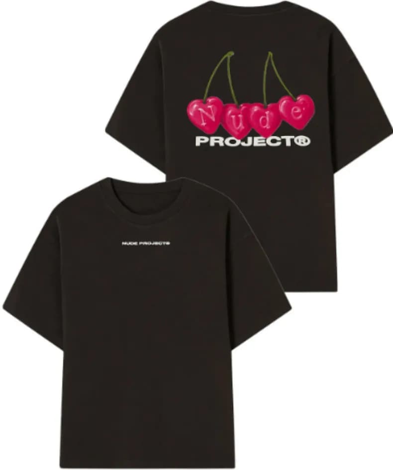 Nude Project Floral Graphic Tee Vase Print — 15