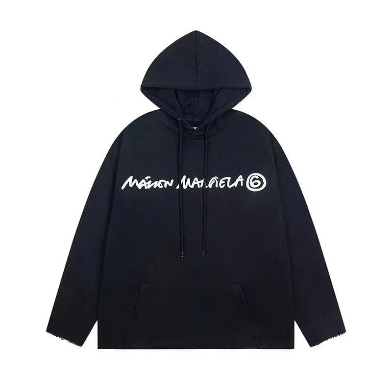 Maison Margiela Zip-Up Sweatshirt Ribbed Knit — ALBB-LMWY-0112